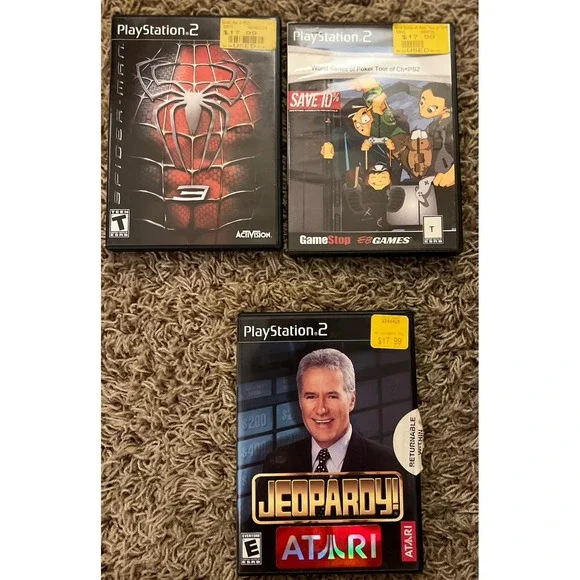 PLAYSTATION 2 PS2 LOT OR GAMES (lot of 17) TESTED AND WORKING